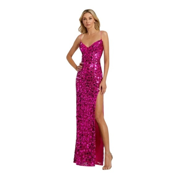 Mac Duggal | Dresses | Mac Duggal Embellished Spaghetti